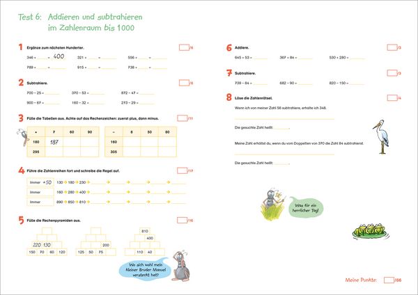 Fit für Mathe 3. Klasse. Mein Testheft - 3. Klasse Schulbuch - 978-3