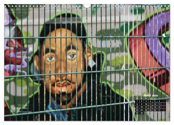 Produktbild: Street-Art 2026 / CH-Version (Wandkalender 2026 DIN A3 quer), CALVENDO Monatskalender