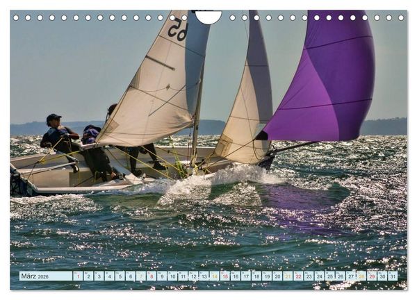Produktbild: Segeln, Freiheit erleben (Wandkalender 2026 DIN A4 quer), CALVENDO Monatskalender