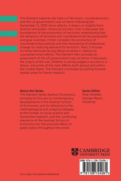 Produktbild: The Political Economy of Terrorism, Counterterrorism, and the War on Terror