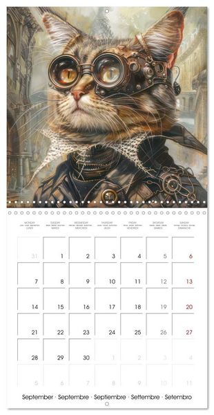 Produktbild: Steampunk - Mechanical World (Wall Calendar 2026 12 &times; 12 Inch) CALVENDO 12 Month Wall Calendar