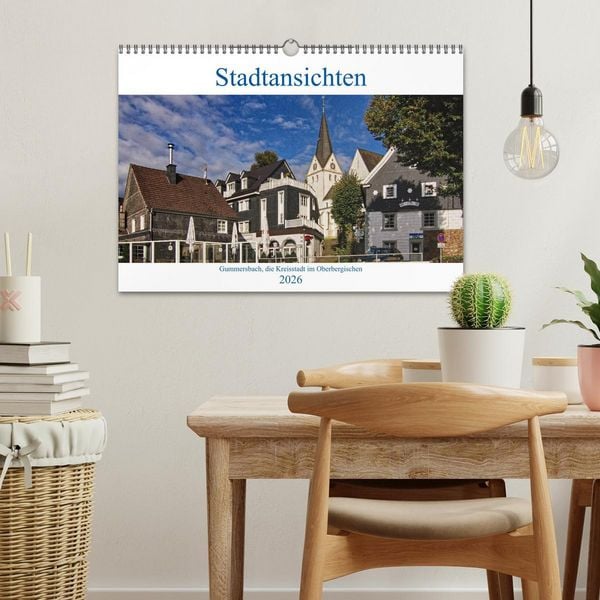 Produktbild: Stadtansichten, Gummersbach (Wandkalender 2026 DIN A3 quer), CALVENDO Monatskalender