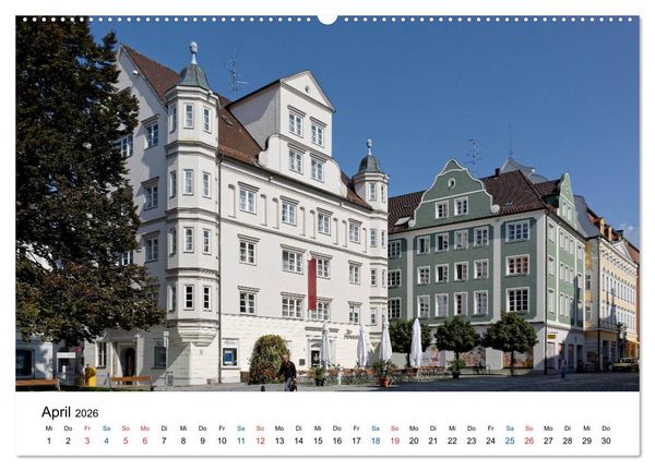 Produktbild: Kempten - Ansichtssache (hochwertiger Premium Wandkalender 2026 DIN A2 quer), Kunstdruck in Hochglanz