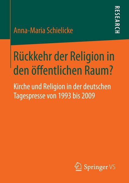 Produktbild: R&uuml;ckkehr der Religion in den &ouml;ffentlichen Raum?