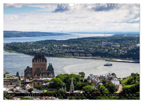 Produktbild: Le Ch&acirc;teau Frontenac (Calendrier mural 2027 DIN A3 vertical), CALVENDO calendrier mensuel