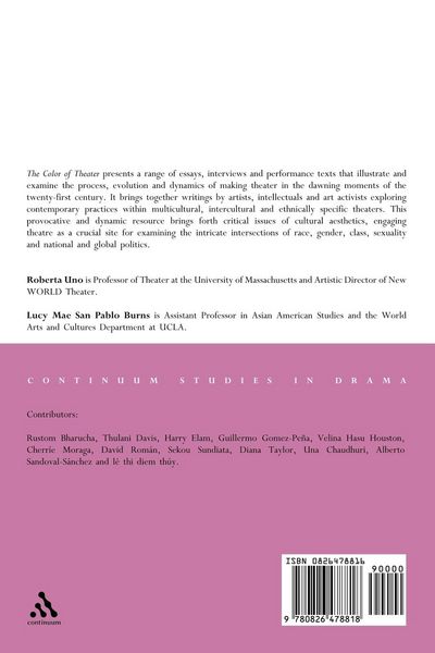 Produktbild: The Color of Theater