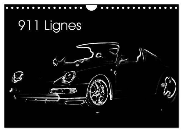 Produktbild: 911 Lignes (Calendrier mural 2026 DIN A4 vertical), CALVENDO calendrier mensuel