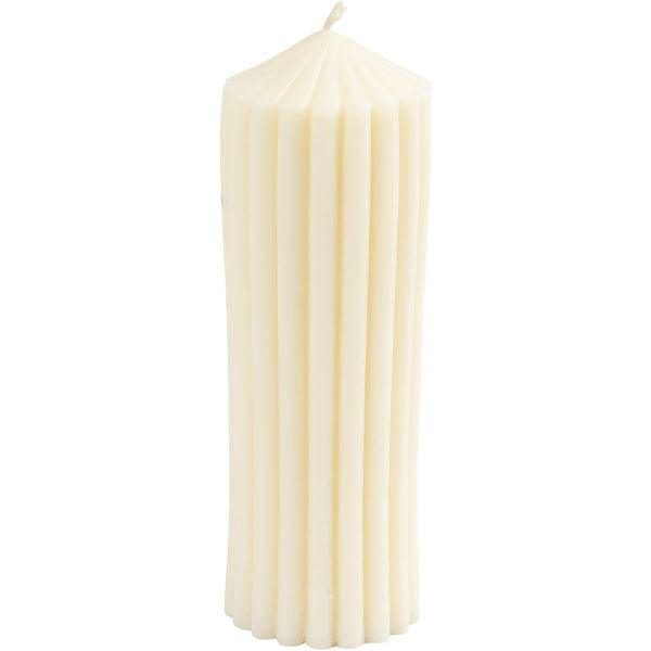 Produktbild: Creativ Company Silikonform, Gerippter Zylinder, H 12 cm, D 4 cm, 150 g, 1 Stk