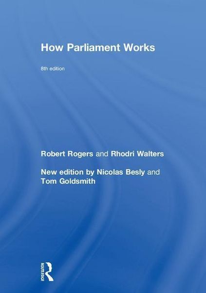 Produktbild: Besly, N: How Parliament Works