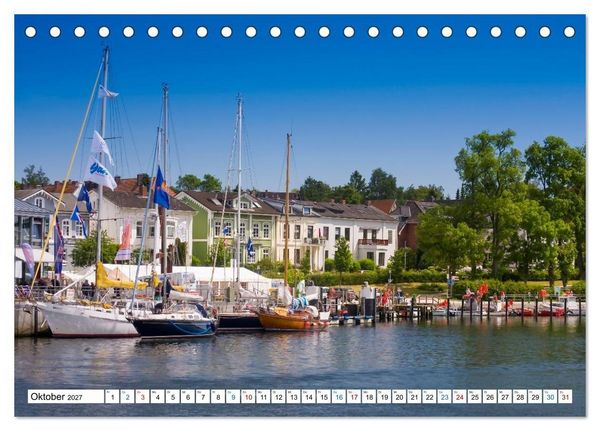 Produktbild: Die Ostseek&uuml;ste von Neustadt bis Travem&uuml;nde (Tischkalender 2027 DIN A5 quer), CALVENDO Monatskalender