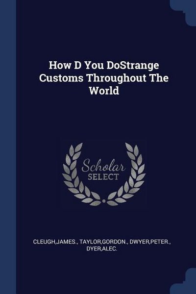 Produktbild: How D You DoStrange Customs Throughout The World