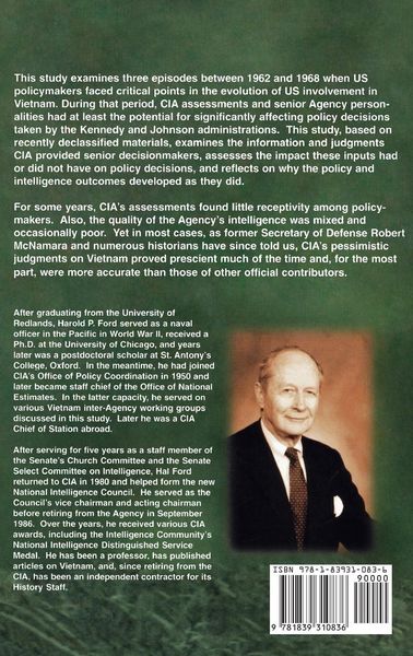 Produktbild: CIA and the Vietnam Policymakers