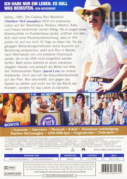 Produktbild: Dallas Buyers Club