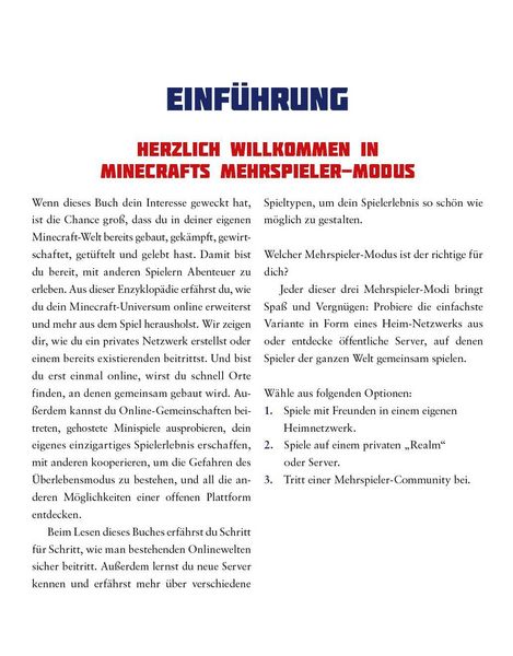 Produktbild: Die ultimative inoffizielle Enzyklop&auml;die f&uuml;r Minecrafter: Mehrspieler-Modus