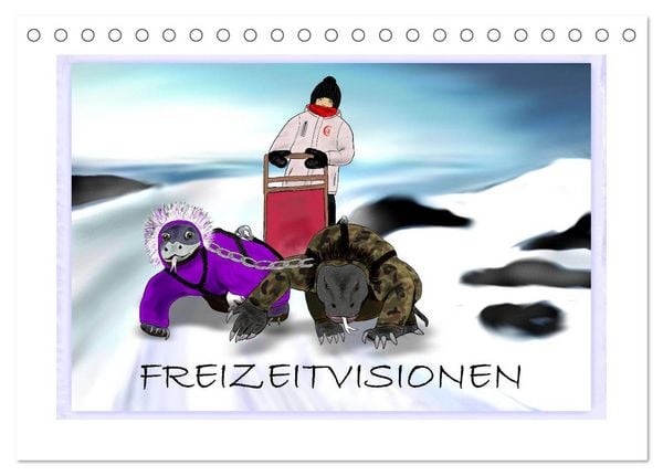 Produktbild: Freizeitvisionen (Tischkalender 2026 DIN A5 quer), CALVENDO Monatskalender