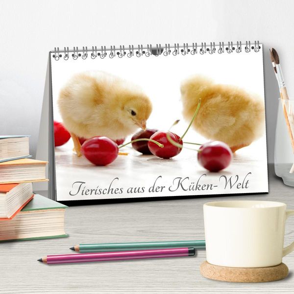 Produktbild: Tierisches aus der K&uuml;ken-Welt (Tischkalender 2026 DIN A5 quer), CALVENDO Monatskalender