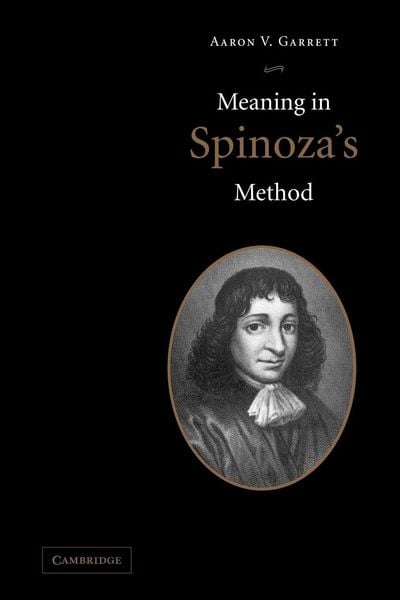 Produktbild: Meaning in Spinoza's Method