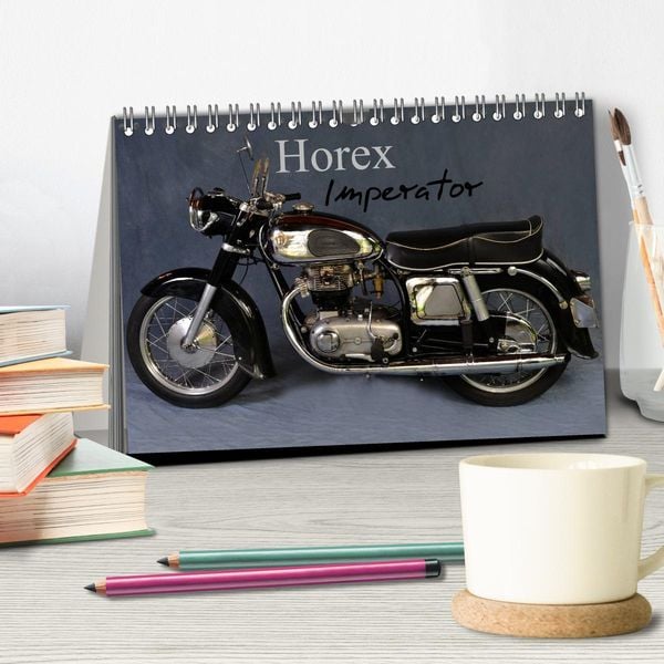 Produktbild: Horex Imperator (Tischkalender 2026 DIN A5 quer), CALVENDO Monatskalender
