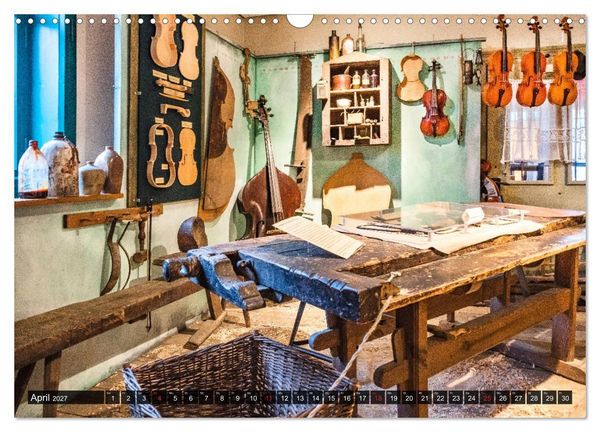 Produktbild: Traditionelles Handwerk, Werkst&auml;tten und Werkb&auml;nke im Focus (Wandkalender 2027 DIN A3 quer), CALVENDO Monatskalender