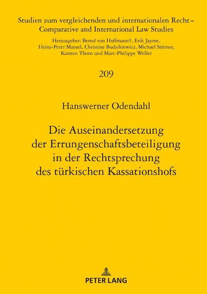 Produktbild: Die Auseinandersetzung der Errungenschaftsbeteiligung in der Rechtsprechung des t&uuml;rkischen Kassationshofs