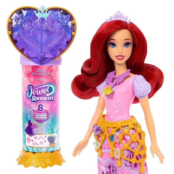 Produktbild: Disney Prinzessin Juwel Reveal Arielle Puppe