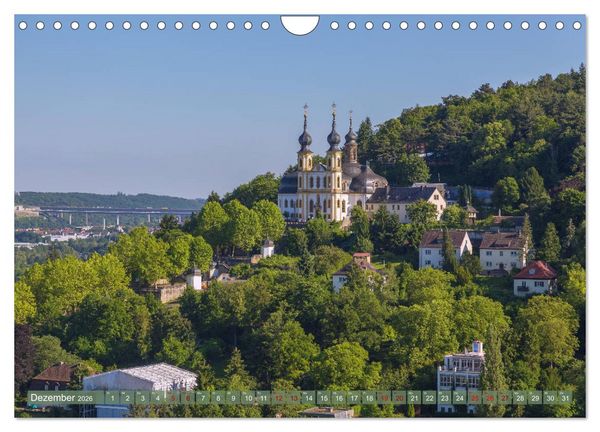 Produktbild: Romantisches Mainfranken (Wandkalender 2026 DIN A4 quer), CALVENDO Monatskalender