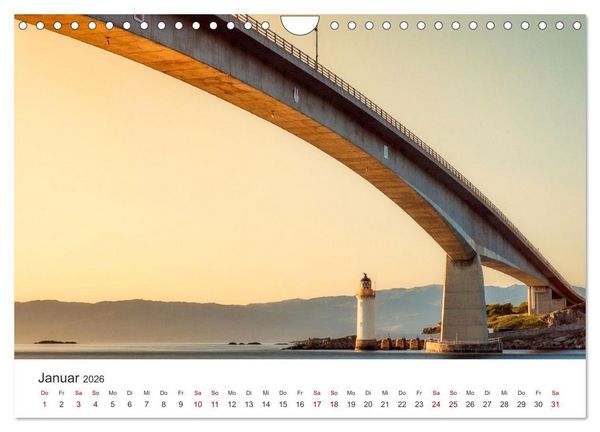 Produktbild: Br&uuml;cken dieser Erde (Wandkalender 2026 DIN A4 quer), CALVENDO Monatskalender