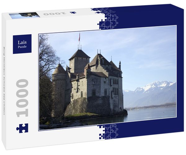 Produktbild: Lais Puzzle Burg Montreux Schweiz See Chillon 1000 Teile