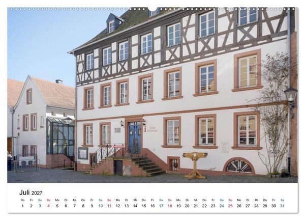 Produktbild: Ottweiler - Barockperle im Saarland (Wandkalender 2027 DIN A2 quer), CALVENDO Monatskalender