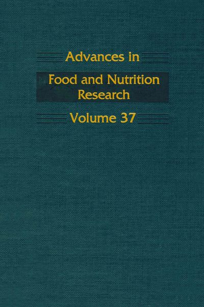 Produktbild: Advances in Food and Nutrition Research