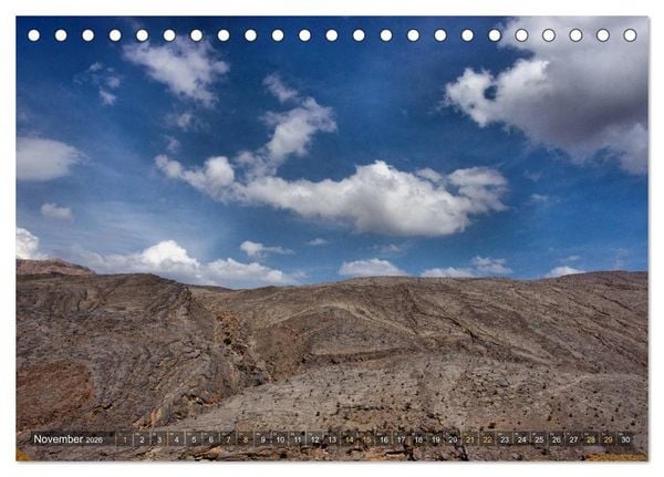 Produktbild: Sultanat Oman (Tischkalender 2026 DIN A5 quer), CALVENDO Monatskalender