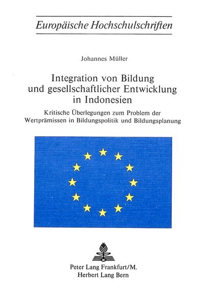 Produktbild: Integration von Bildung und gesellschaftlicher Entwicklung in Indonesien