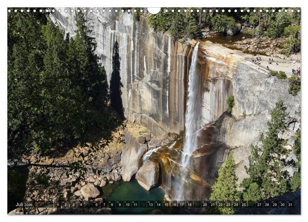 Produktbild: Yosemite Nationalpark (Wandkalender 2026 DIN A3 quer), CALVENDO Monatskalender