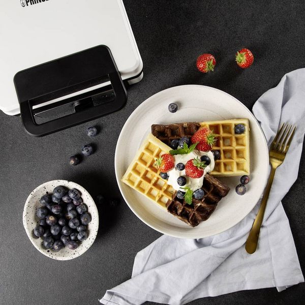 Produktbild: Princess 01.132397.01.001 Waffeleisen mit manueller Temperatureinstellung Wei&szlig;