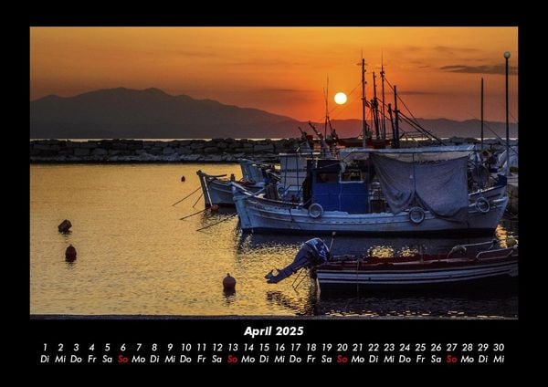Produktbild: Segelschiffe und Boote 2025 Fotokalender DIN A3