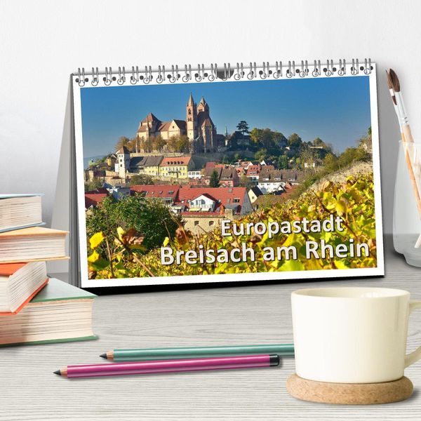 Produktbild: Europastadt Breisach am Rhein (Tischkalender 2026 DIN A5 quer), CALVENDO Monatskalender