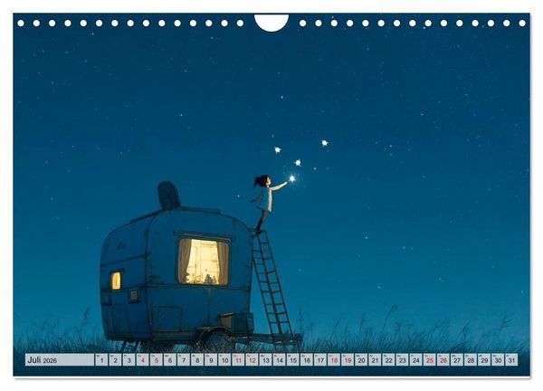 Produktbild: Caravanesque (Wandkalender 2026 DIN A4 quer), CALVENDO Monatskalender
