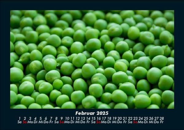 Produktbild: Gem&uuml;sekalender 2025 Fotokalender DIN A5
