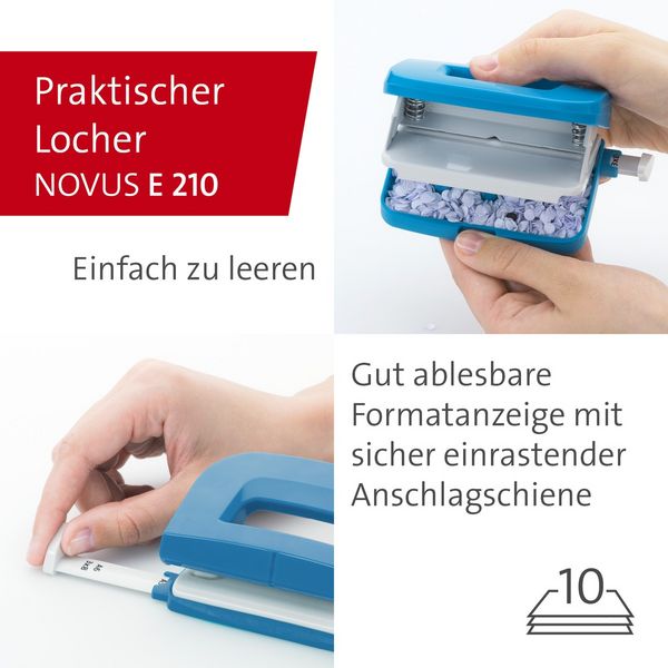 Produktbild: novus Locher und Heftger&auml;t petrol