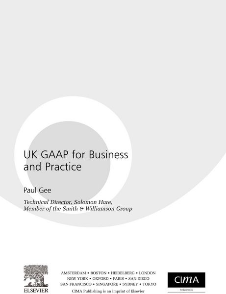 Produktbild: UK GAAP for Business and Practice