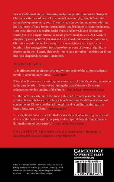 Produktbild: China since Tiananmen