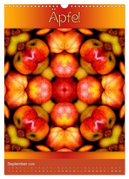 Produktbild: Kulinarische Mandalas (Wandkalender 2026 DIN A3 hoch), CALVENDO Monatskalender