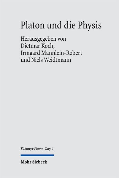 Produktbild: Platon und die Physis