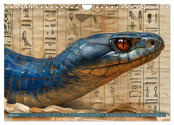 Produktbild: Papyrus-Propheten - KI-Enth&uuml;llungen aus der Vergangenheit (Wandkalender 2026 DIN A4 quer), CALVENDO Monatskalender