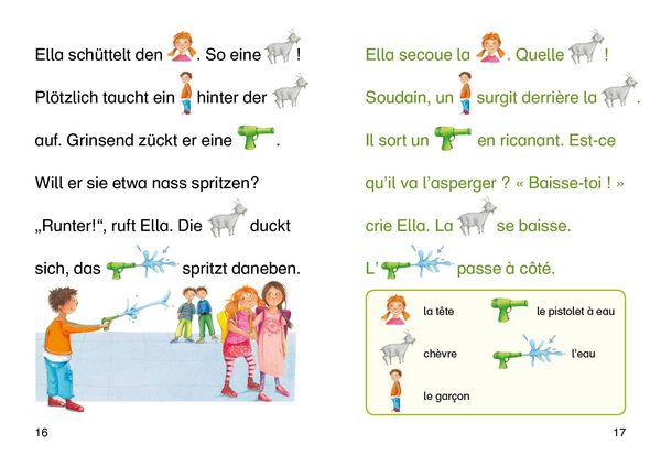 Produktbild: Bildermaus - Mit Bildern Franz&ouml;sisch lernen - Schulgeschichten - Histoires d'&eacute;cole