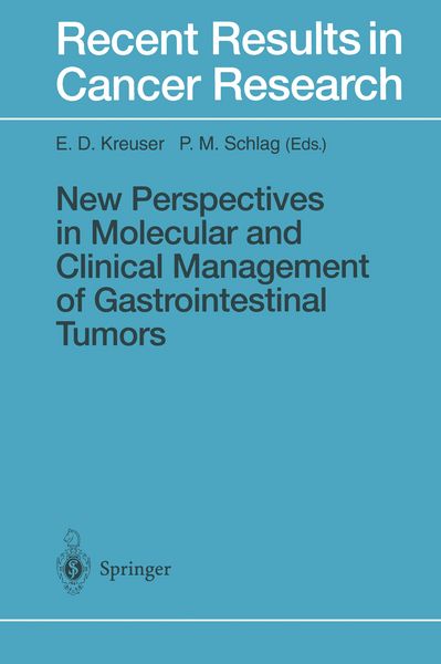 Produktbild: New Perspectives in Molecular and Clinical Management of Gastrointestinal Tumors
