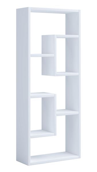 Produktbild: Holz Stand Regal Raumteiler B&uuml;cher Standregal Vilo