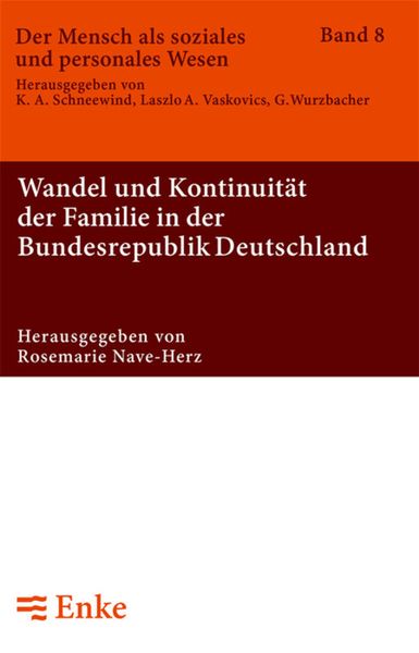 Produktbild: Wandel und Kontinuit&auml;t der Familie in der Bundesrepublik Deutschland