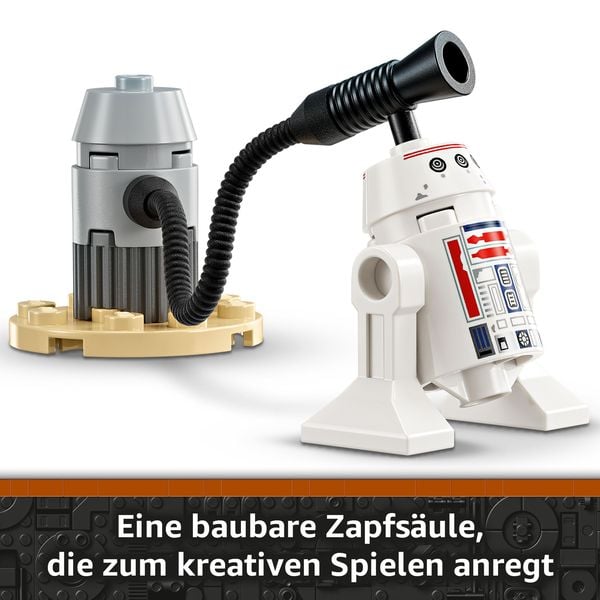 Produktbild: LEGO Star Wars 75410 Mandos und Grogus N-1 Starfighter, The Mandalorian