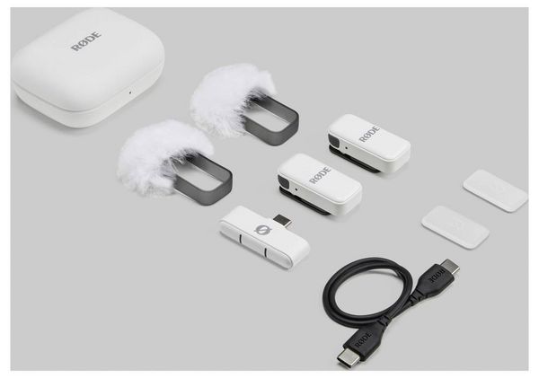 Produktbild: Funkmikrofon-Set Rode Wireless Micro White